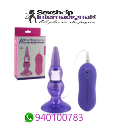 VIBRADOR ANAL 10 FUNCIONES BULBS PROBE SEXSHOP LOS OLIVOS 01-5335930